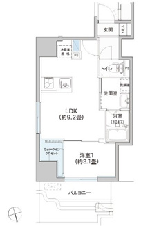 【間取り】 | レ・ソール本八幡パラシオン