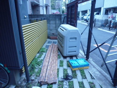 【その他共用部分】 | ふらっと風居 | 敷地内ゴミ置場。