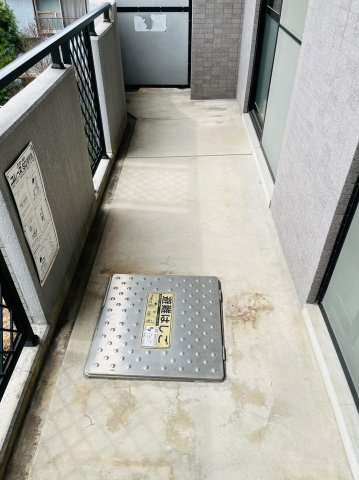 仲介手数料0円！！ベルジェのバルコニー