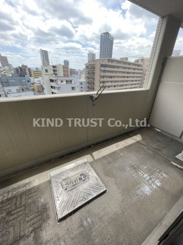 KAISEI梅田のバルコニー|落ち着いた時間を過ごせるバルコニーです