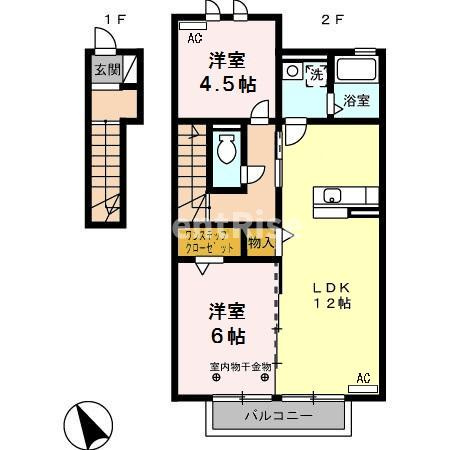 リエート・フジの間取り