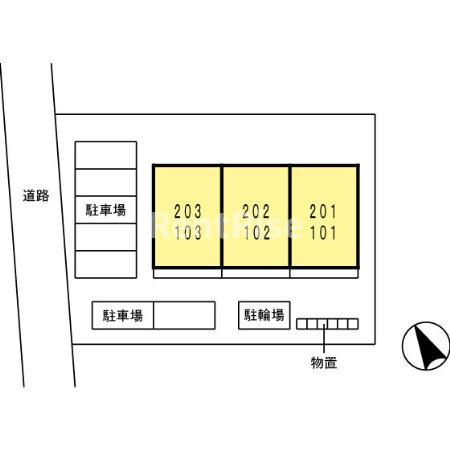 リエート・フジの玄関