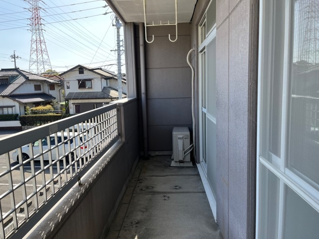 サンハイツコーエーのバルコニー