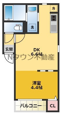 【間取り】 | グランコンフォール米野Ⅲ | 間取りです。
