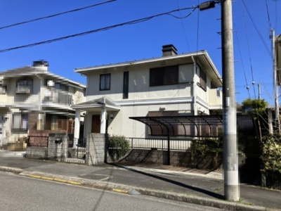 【前面道路含む現地写真】 | 大津市陽明町14-2　中古戸建 | 2023年03月　撮影