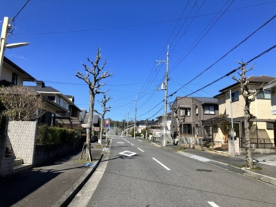【前面道路含む現地写真】 | 大津市陽明町14-2　中古戸建 | 2023年03年　撮影