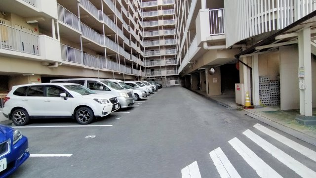 緑橋レックスマンションの駐車場|駐車場です。