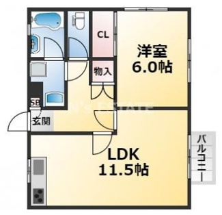 【間取り】 | ハイツサニーヒル東棟