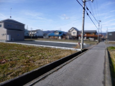 【前面道路含む現地写真】 | 大津市真野5丁目2　売土地