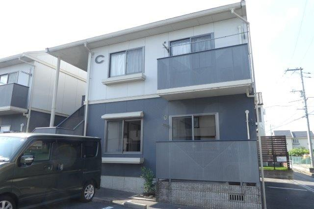 倉敷市大島のアパートの外観