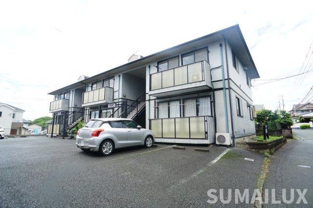 熊本市東区神園２丁目のアパートの外観