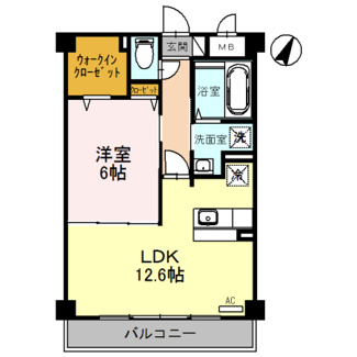 【間取り】 | アムールM