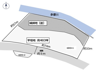 【土地図】 | 梅郷5丁目売地