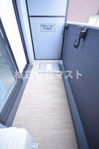 ファステート難波SOUTHベックのバルコニー