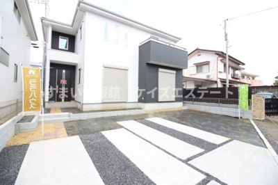 【外観】 | 太田市八幡町　新築住宅 | 【2号棟】ホールクローク付の4LDK新築住宅☆
