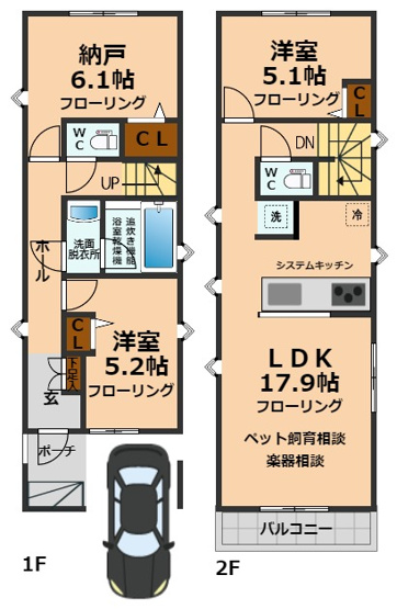 【間取り】 | Kolet永福町