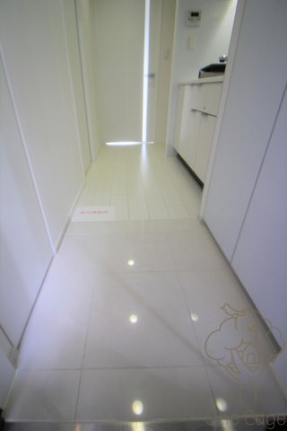 アクシオ梅田東の玄関