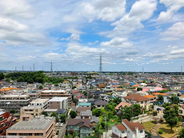 【展望】 | 国立デュープレックスI 13F | 13階最上階南西北3方角部屋！富士山ビュー！