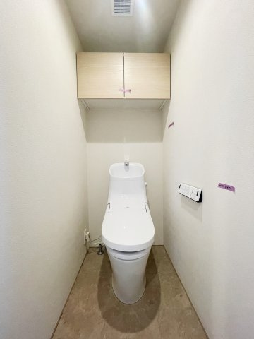 【トイレ】 | 国立デュープレックスI 13F | 床暖房有り！24時間ゴミ出し可能！