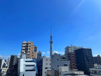 【展望】 | ●ルーフバルコニーからスカイツリーが望めます！