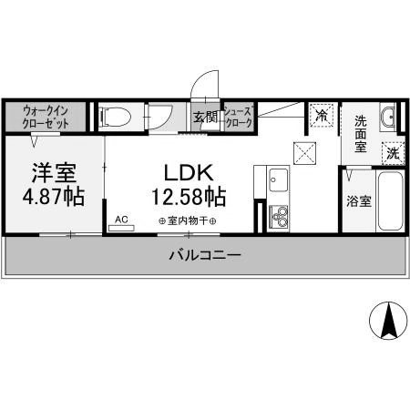 【間取り】 | グランメール　C