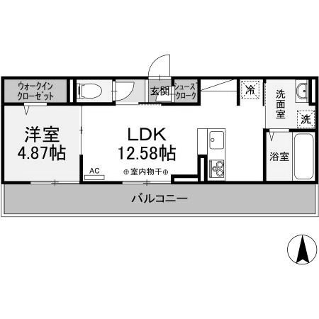 【間取り】 | グランメール　C