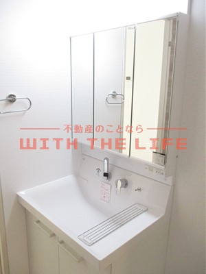 D-room八女本町の独立洗面台|独立洗面台で身支度をすべて済ませてしまいましょう