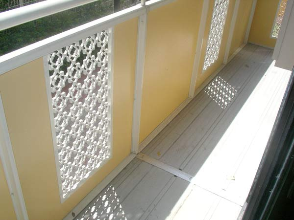 セジュールエクレアのバルコニー|バルコニー付きです