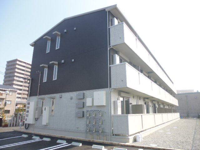 倉敷市白楽町のアパートの外観
