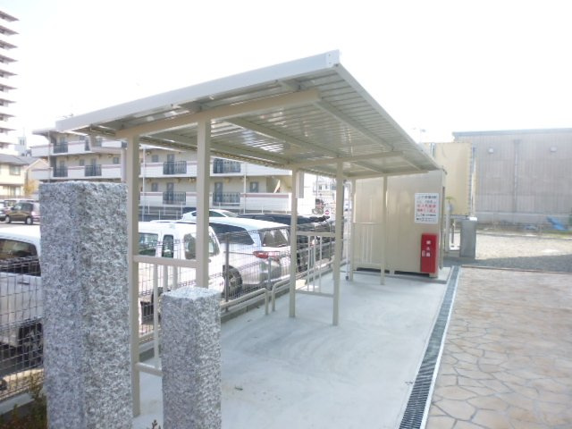 倉敷市白楽町のアパートのその他共用部分|駐輪場
