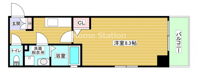 【間取り】 | サンライト吉野Ⅱ