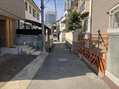 【前面道路含む現地写真】 | 中央区熊内町２丁目土地