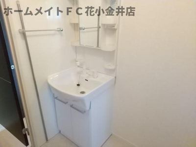 【独立洗面台】 | ヴェルブラン美住B棟