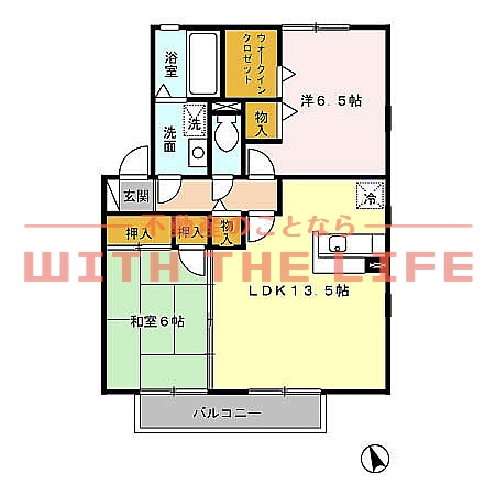 リビングタウン小森野壱番館【キャッシュバック対象】の間取り