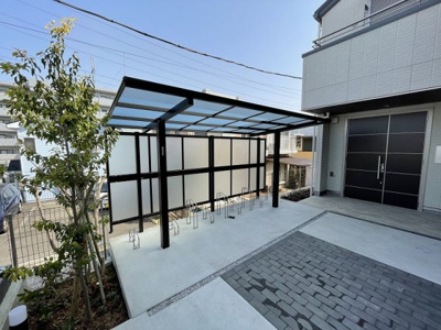 【その他共用部分】 | ドミール仲町台【SHM】 | 屋根付き駐輪場！