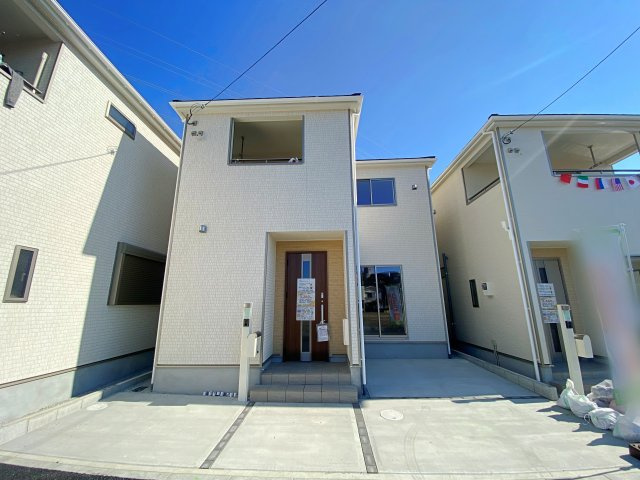 明石市松江　新築戸建　案内可能、陽当り、通風良好の外観