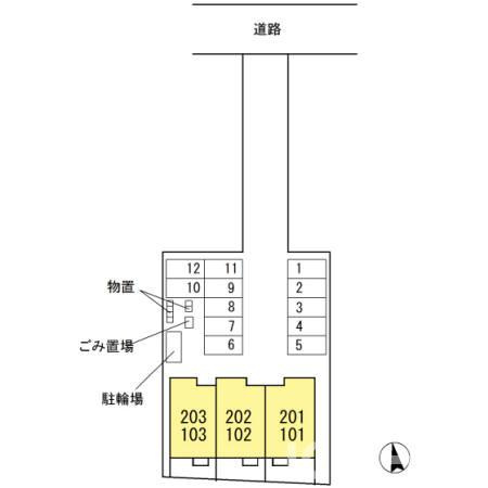 ファーマメントの区画図