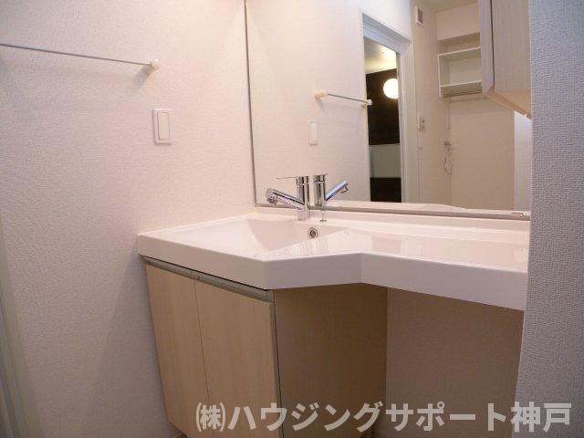カーサセレーナAの洗面所