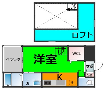 仲介手数料0円！！Lucie本陣の間取り