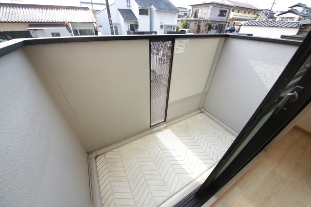 エスペランサ上池のバルコニー
