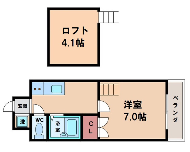 【間取り】 | コスモコート大南