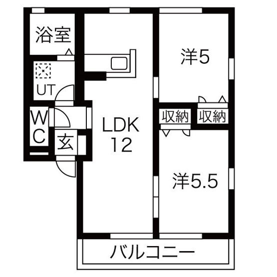 【間取り】 | プライム・スクエアーC