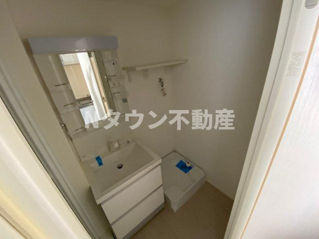 【洗面所】 | ハーモニーテラス黒門町 | 使いやすい洗面所です