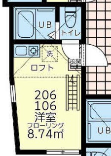 【間取り】 | ユナイト東門前ピアポンド