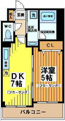 【間取り】 | ルクレ初台