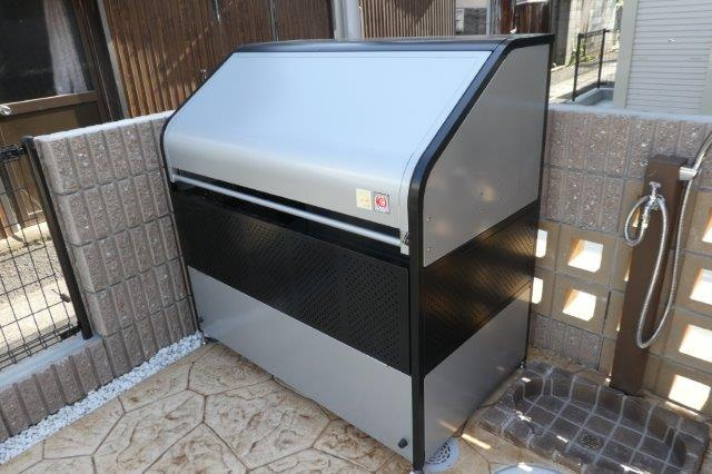 倉敷市青江のアパートのその他共用部分|敷地内専用ゴミステーション