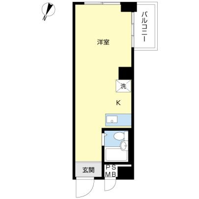 フラーツ南馬込の間取り
