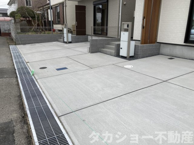 【駐車場】 | リナージュ市原市君塚三丁目　新築戸建　1号棟 | 駐車場に車を止められます