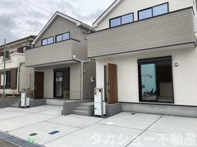 【外観】 | リナージュ市原市君塚三丁目　新築戸建　1号棟 | 外観もきれいです