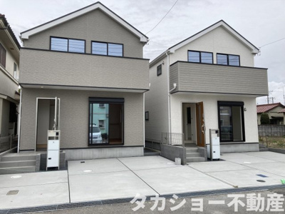 【外観】 | リナージュ市原市君塚三丁目　新築戸建　2号棟 | 落ち着いた雰囲気の外観です